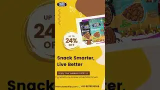 Snack smarter, live better! #almondlove #mewamitra  #healthysnacking #nutrientrich #4kvideo
