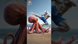 🙀White Cat Uncertain Journey💪😻#cat #cute #kitten #family #aiart #family #shorts #short #funny