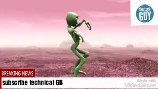 Green Alien best dance on dj bravo song champion