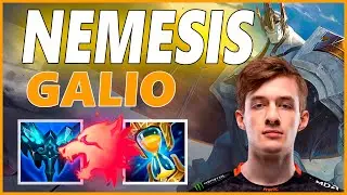 ⚡NEMESIS GALIO MID GAMEPLAY⚡SEASON 12 LEAGUE OF LEGENDS