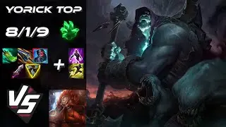 TOP Yorick vs Gragas - EU Challenger Patch 25.S3.1