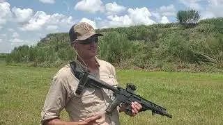 Balística Externa carabina 9mm na prática.