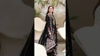 #UnstitchedSuit #EmbroideredSuit #BlackSuitDesign #PakistaniFashion #DesiStyle