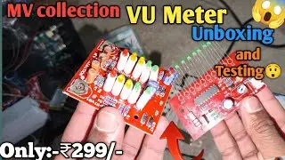 Amazing VU Meter Unboxing | Real Sound Level Testing 🔊