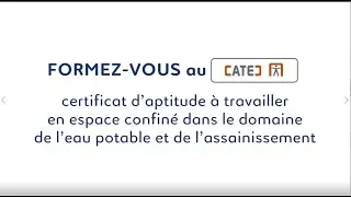 Formations CATEC - Certificat d'aptitude à travailler en espace confiné