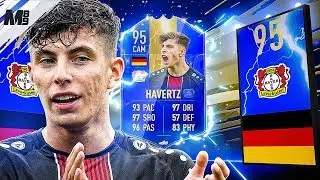 FIFA 19 TOTS HAVERTZ REVIEW | 95 TOTS HAVERTZ PLAYER REVIEW | FIFA 19 ULTIMATE TEAM