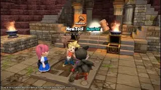 DRAGON QUEST BUILDERS 2 (walkthrought part 2) completes the mountaintop temple blueprint
