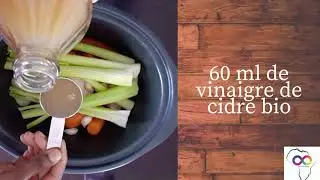 Recette de bouillon d'os de b&oelig;uf facile (24 a 48h de cuisson)
