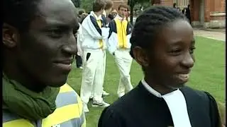 Blue Peter Christ's Hospital counting house & court room Andy Akinwolere