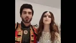 Maya Ali and Imran Abbas funny video