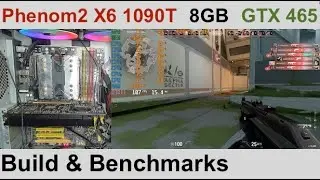 Phenom2 X6 1090T, GTX 465 in 2023 benchmarks