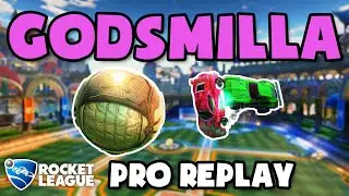 Godsmilla Pro Ranked 3v3 POV #74 - Rocket League Replays