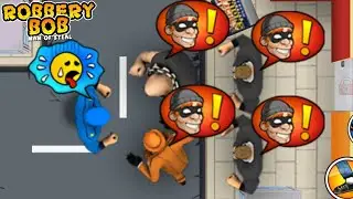 Robbery Bob - Blue Police vs All Police Funny Gameplay Part 29