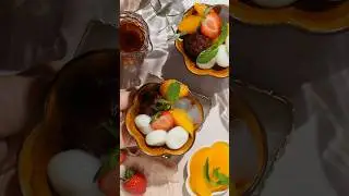 Anmitsu: Japanese traditional dessert looking like jewel box💍 #recipe