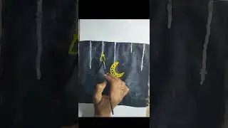 Ramdan Kareem | Acrylic painting  #shortvideo #youtubeshorts #painting #ramdan #ramdankareem