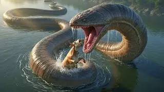 Brave Heroes Save Gentle Mother Cow from Giant Leech's Terrifying Attack 🐄🪱