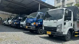 B&aacute;o gi&aacute; to&agrave;n b&atilde;i xe tải cũ Hyundai, Hino, Isuzu, Fuso, Kia c&oacute; sẵn | Tải trọng từ 1,9 tấn đến 15 tấn