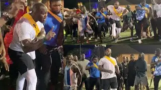 Ohh le nouveau touss de Modou Lo à son open de presse….« ama baldé modou Lo mo co…..