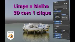 Addon instant clean no Blender 3D