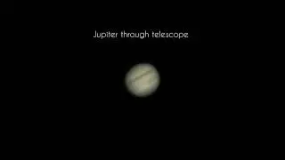 Jupiter through 9.25&rdquo; Schmidt Cassegrain telescope