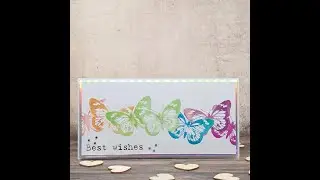 Claire Hamer Facebook Live 23/04/25 1pm NEW 10cm x 40cm Card Pop Out Cards