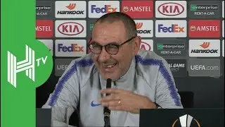 Maurizio Sarri: I love Chelsea and I love English football!