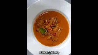 Thai Panang Chicken Curry |  #panangcurry | #thaicuisine #healthy #recipes #shorts #healthyfood