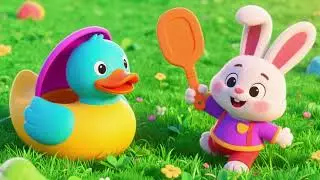 Flap & Paddle with Ducky and Bunny 🦆🐰 | Fun Animal Adventure for Kids