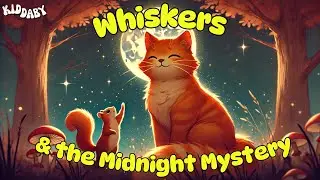 Whiskers and the Midnight Mystery 🐱 Calming Bedtime Stories to Help Kids Sleep Better 🌙