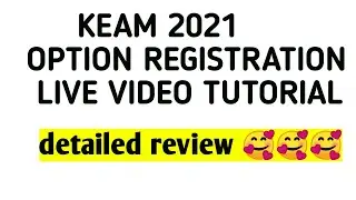 keam 2021 option registration