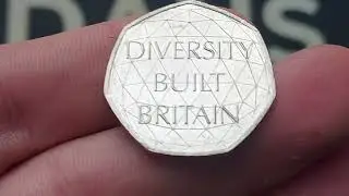 DIVERSITY BUILT BRITAIN 50P COIN REVIEW