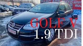 Vw Golf 5 2009 - 1.9 TDI - 3999 EURO - Ady Auto - Masini Second Hand - Auto Rulate