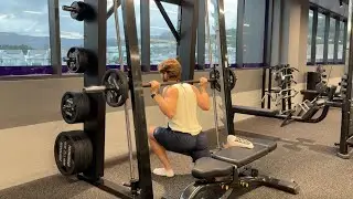 Smith Machine Bulgarian Split Squat