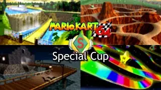 Mario Kart 64 Remade (Wii Mod) Grand Prix Gameplay - 150cc Special Cup Playthrough