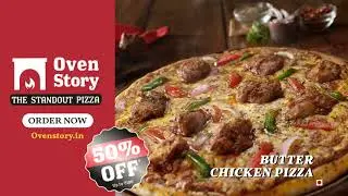 Order Butter Chicken Pizza | Oven Story | The Standout Pizza
