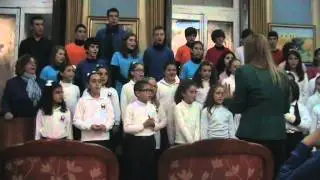 coro IES San Pascual, coro colegio Manuel de Torres. Siyahamba