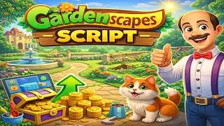 GARDENSCAPES SCRIPT HACK - UPDATE