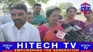Sangareddy: Congress Sarpanch Candidate Devula Nayak Door To Door Campaign in Maddi Kunta Village.