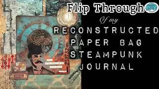 #FlipthroughFriday : my finished Steampunk Journal