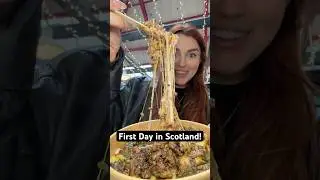 Everything I ate my first day in Scotland! #scotland #cheesy #eating #foodie #travel #uk