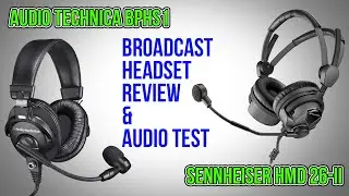 Sennheiser HMD 26-II vs Audio Technica BPHS1 Broadcast Headset REVIEWS