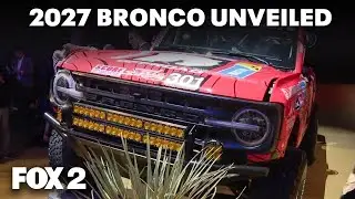 Ford unveils 2027 Bronco RTR at Detroit Auto Show