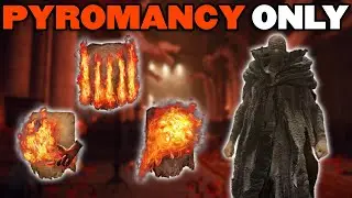 I Beat ELDEN RING Only Using PYROMANCY