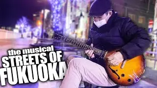Exploring Fukuoka Japan's Musical Streets at Night [Part 2]