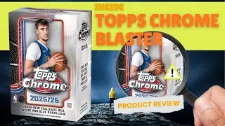 WHAT CAN YOU PULL from 2025-26 Topps Chrome VALUE / BLASTER BOX? | firrst BLASTER BOX on my channel