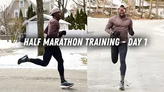 training for a half marathon - day one
