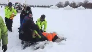CBC NEWS Exclusive: Rideau Canal ice rescue