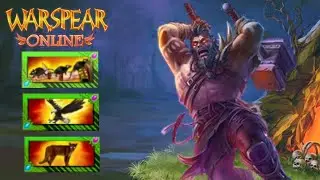 Warspear Online - Atualização 11.4 Testei 3 Ramificações dos Talentos do Cacique - Chieftain