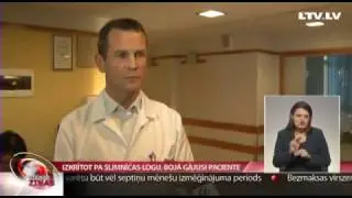 Izkrītot pa slimnīcas logu, bojā gājusi paciente