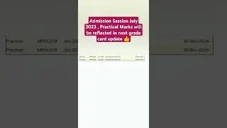 IGNOU MSC PHYSICS TEE JUNE 2024 Practical Marks will be reflected in next grade card update